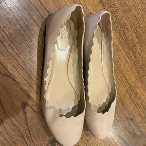 Chloe Lauren ballet flats beige 38.5